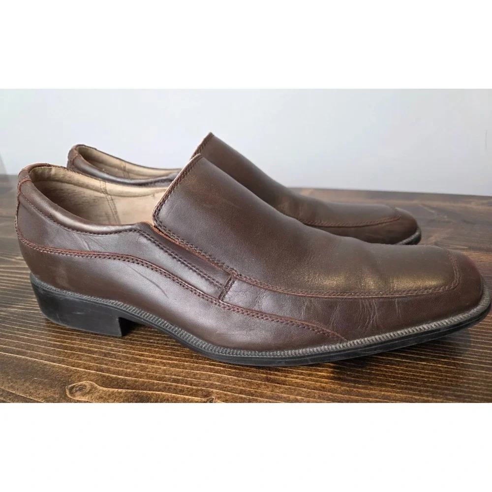 G.H.‎ Bass & Co Leather Loafers Shoes Size 11.5 M Brown 2430-200